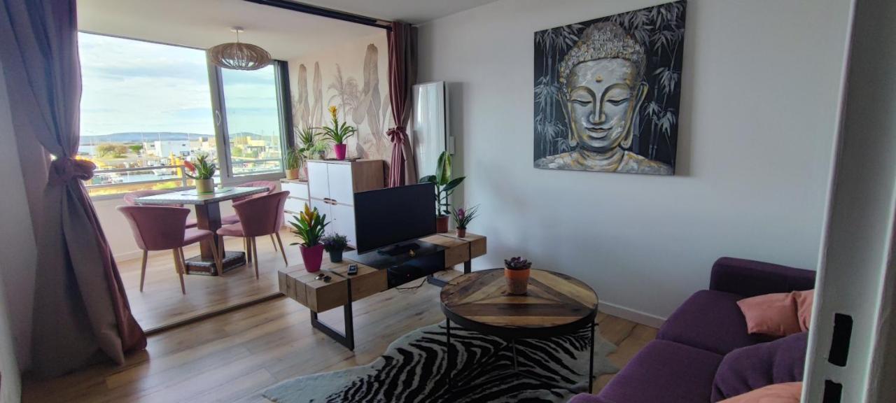 La Perle Bleue, 100 M De La Plage, Parking, Wifi Frontignan Luaran gambar