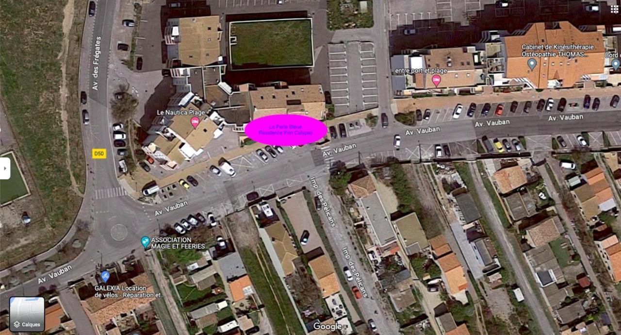 La Perle Bleue, 100 M De La Plage, Parking, Wifi Frontignan Luaran gambar