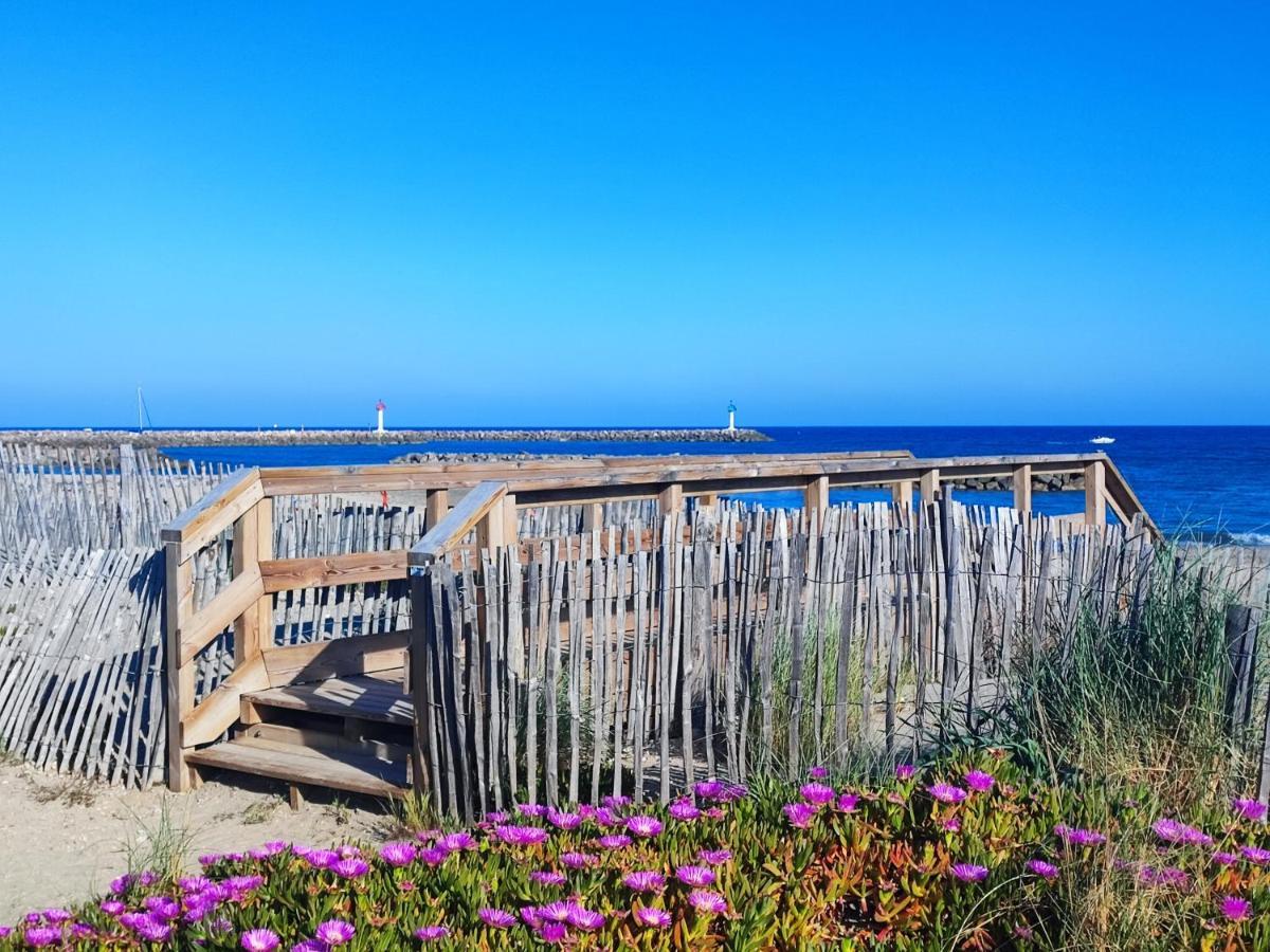 La Perle Bleue, 100 M De La Plage, Parking, Wifi Frontignan Luaran gambar