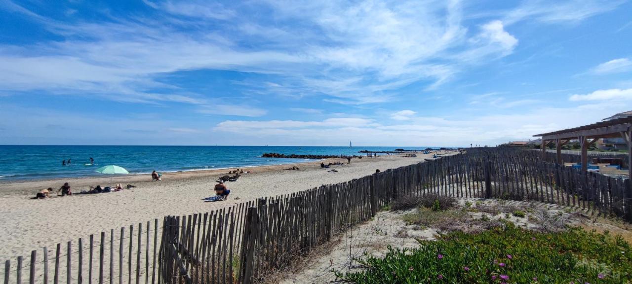 La Perle Bleue, 100 M De La Plage, Parking, Wifi Frontignan Luaran gambar